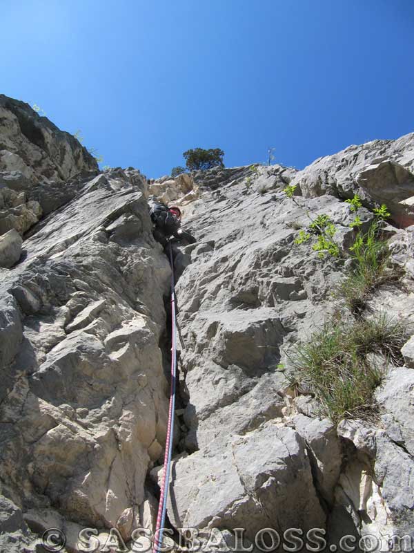 Via Cristina 8-я веревка